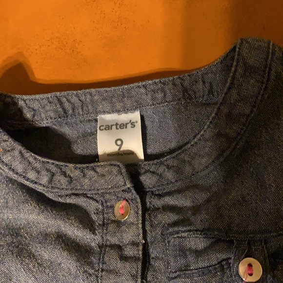 9M Carter's dress with leggings - Picture 3 of 4